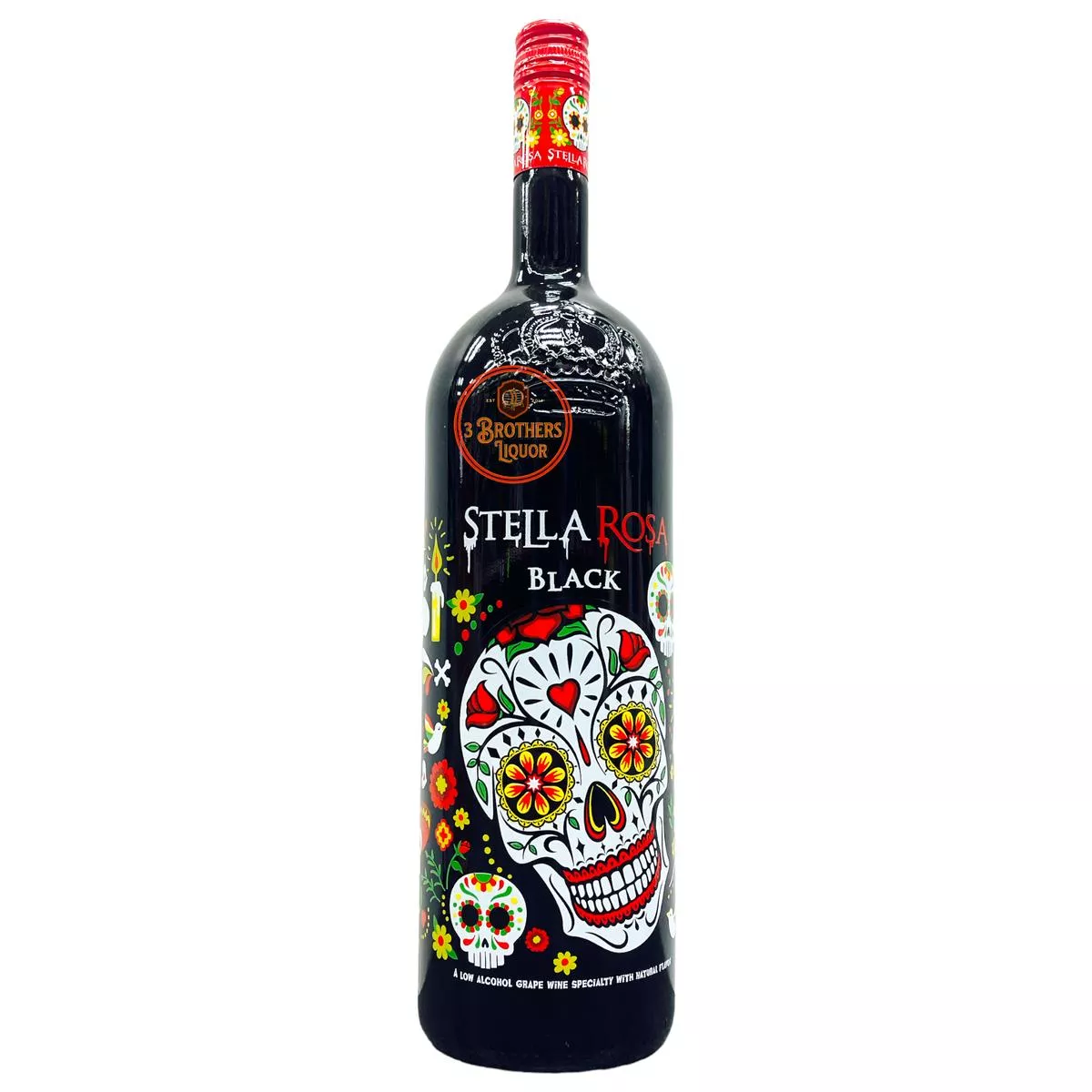 1-75l-stella-rosa-black-red-wine-2021-halloween-engraved-art-series-limited-edit 1.75L Stella Rosa Black Red Wine 2021 Halloween Engraved Art Series (Limited Edition)