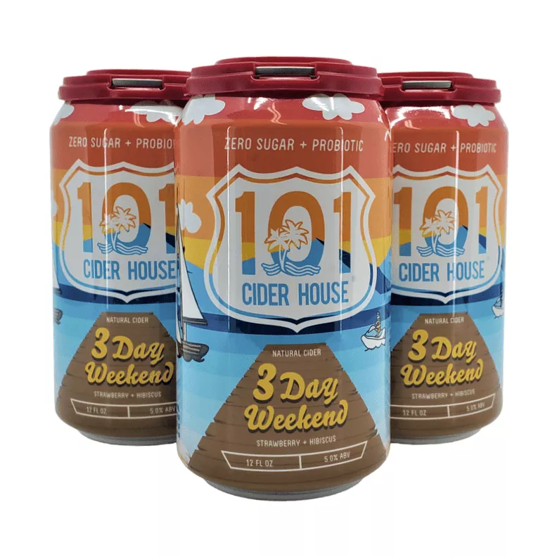 101-cider-house-3-day-weekend-cider-4-pack 101 Cider House 3 Day Weekend Cider 4-Pack