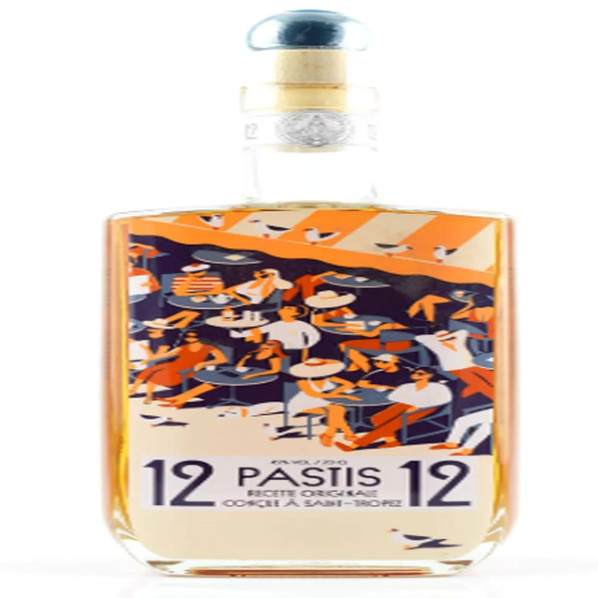 12-12-pastis-de-saint-tropez-rendezvous-en-terrasse-700ml 12/12 Pastis de Saint Tropez Rendezvous en Terrasse | 700ML