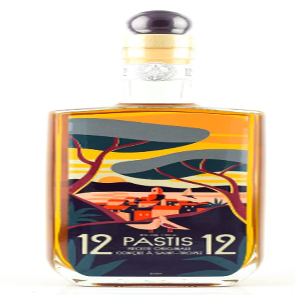 12-12-pastis-de-saint-tropez-sunset-golfe-700ml 12/12 Pastis De Saint Tropez Sunset of the Golfe | 700ML