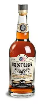 15 Stars Private Stock 8 & 15 Years Aged Fine Aged Bourbon Kentucky Straight Bourbon Whiskey 750ml