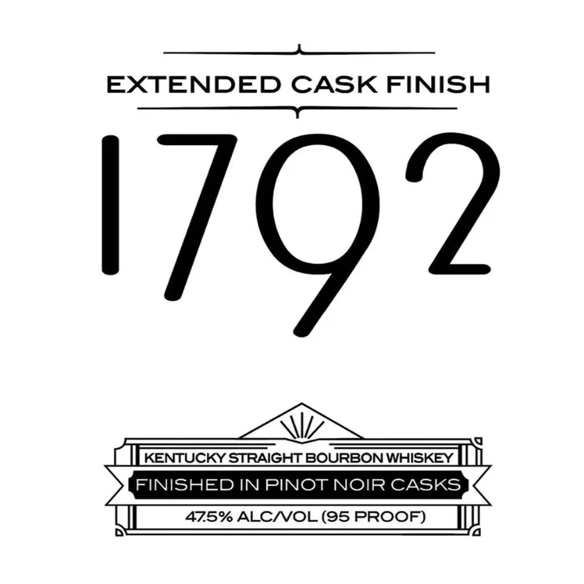1792-extended-cask-finish-kentucky-straight-bourbon-whiskey-finished-in-pinot-no 1792 Extended Cask Finish Kentucky Straight Bourbon Whiskey Finished in Pinot Noir Casks