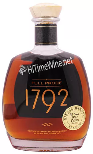 1792-full-proof-bourbon-s-b-hi-time-750ml-kentucky-straight-bourbon-whiskey-bart 1792 FULL PROOF BOURBON S.B. HI-TIME 750ML KENTUCKY STRAIGHT BOURBON WHISKEY (BARTON DISTILLERY)