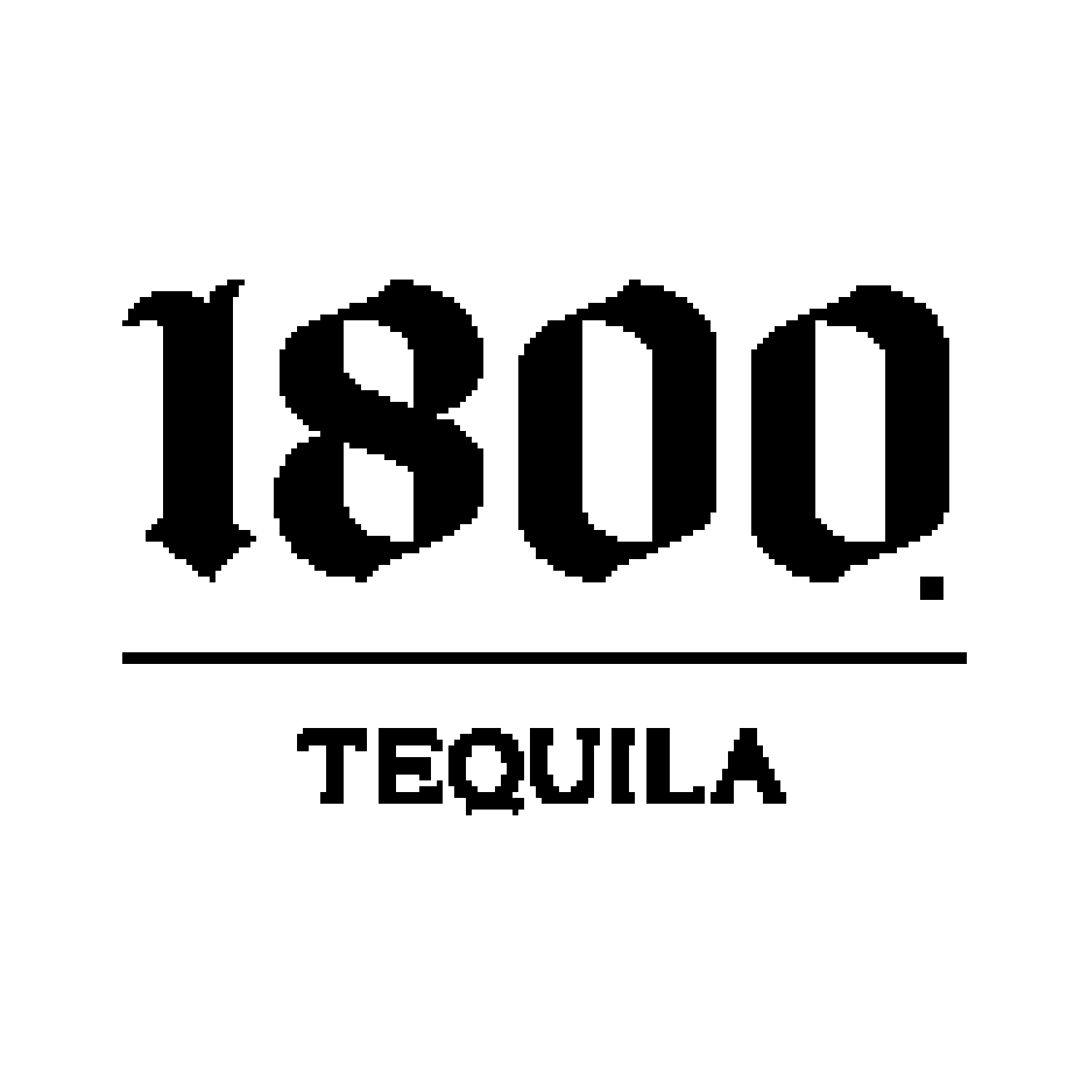 1800 Tequila Silver with 2 Glasses 750ML