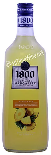 1800-ultimate-pineapple-margarita-ready-to-drink-cocktail-9-95-abv-single-1-75l- 1800, ULTIMATE PINEAPPLE MARGARITA READY TO DRINK COCKTAIL 9.95% ABV, SINGLE 1.75L GLASS BOTTLE.