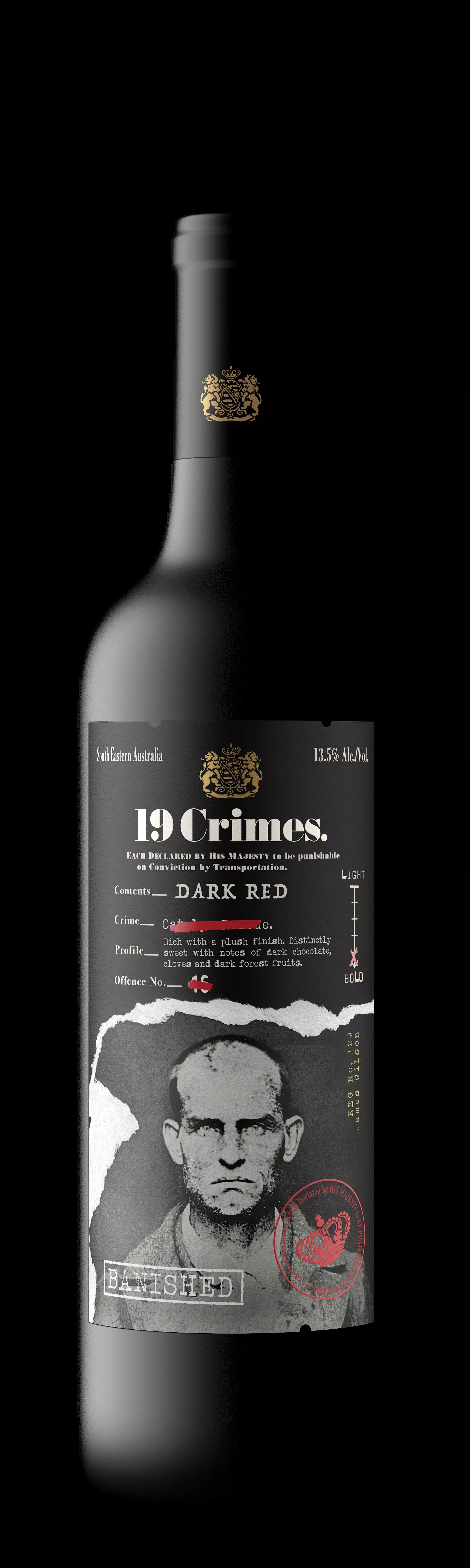 19 Crimes The Banished 750ML