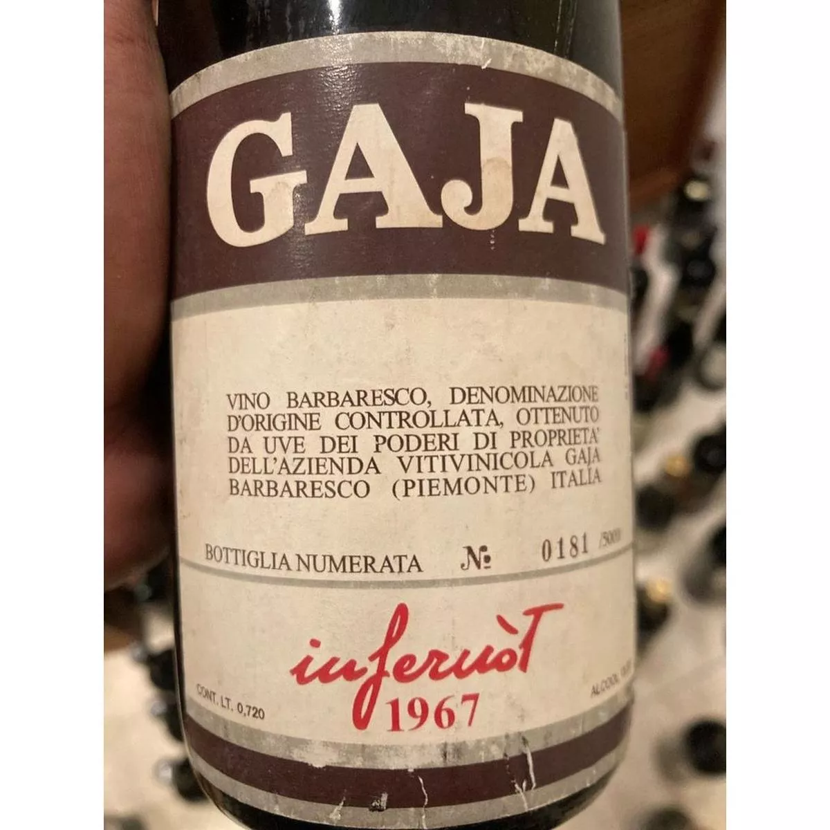 1964-gaja-infernot-barbaresco-750ml 1964 Gaja Infernot Barbaresco 750ml