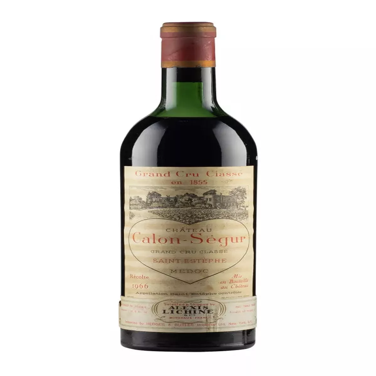 1966-chateau-calon-segur-saint-estephe 1966 | Chateau Calon-Segur | Saint-Estephe
