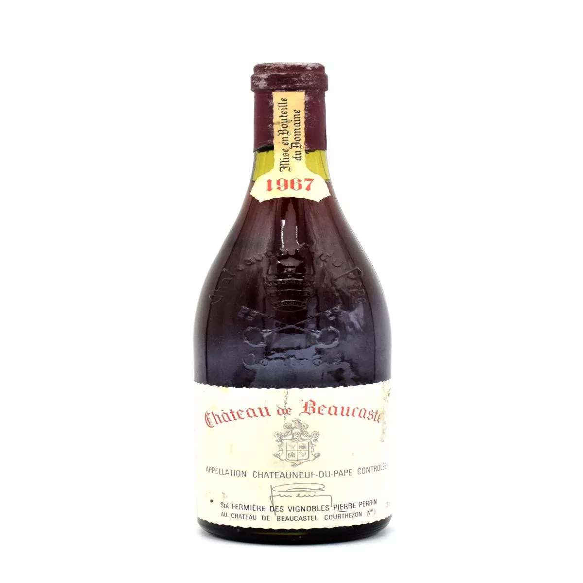 1967-chateau-de-beaucastel-chateauneuf-du-pape 1967 Chateau de Beaucastel Chateauneuf-du-Pape