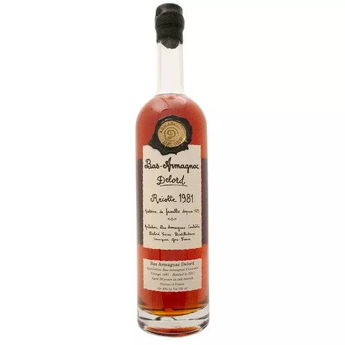 1981 Delord Recolte Bas-Armagnac 750ml