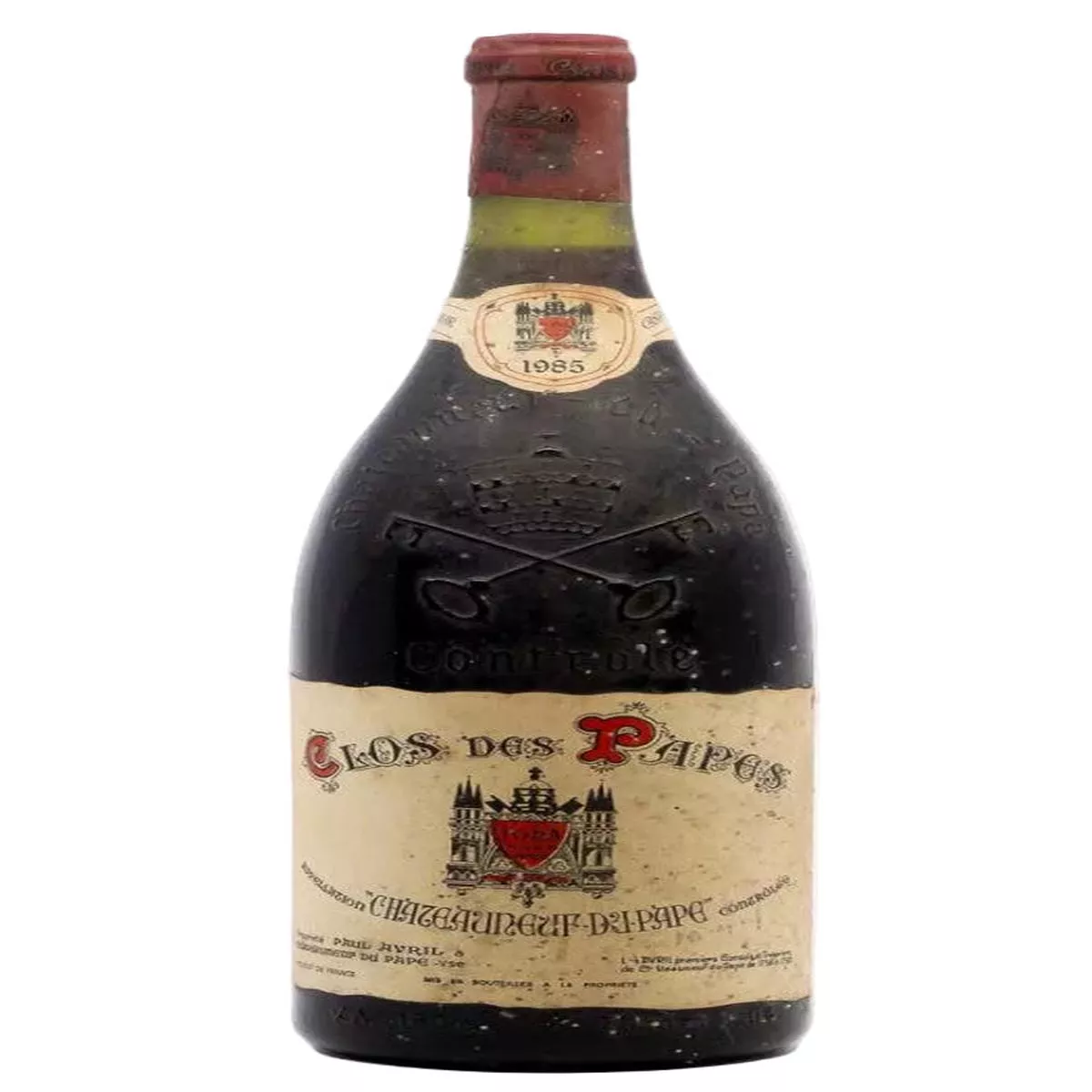 1985-paul-avril-clos-des-papes-chateauneuf-du-pape 1985 | Paul Avril Clos des Papes | Chateauneuf-du-Pape
