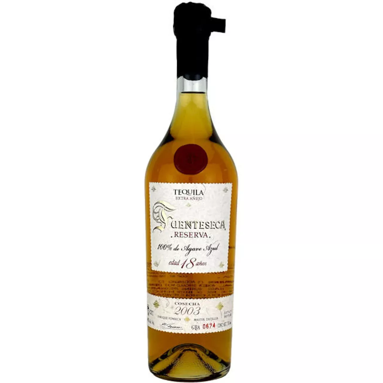 2003-fuenteseca-18-year-reserva-extra-anejo-tequila-750ml 2003 Fuenteseca 18 Year Reserva Extra Anejo Tequila 750ml
