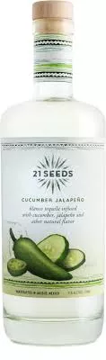 21 Seeds Cucumber Jalapeno Infused Tequila 1Lt