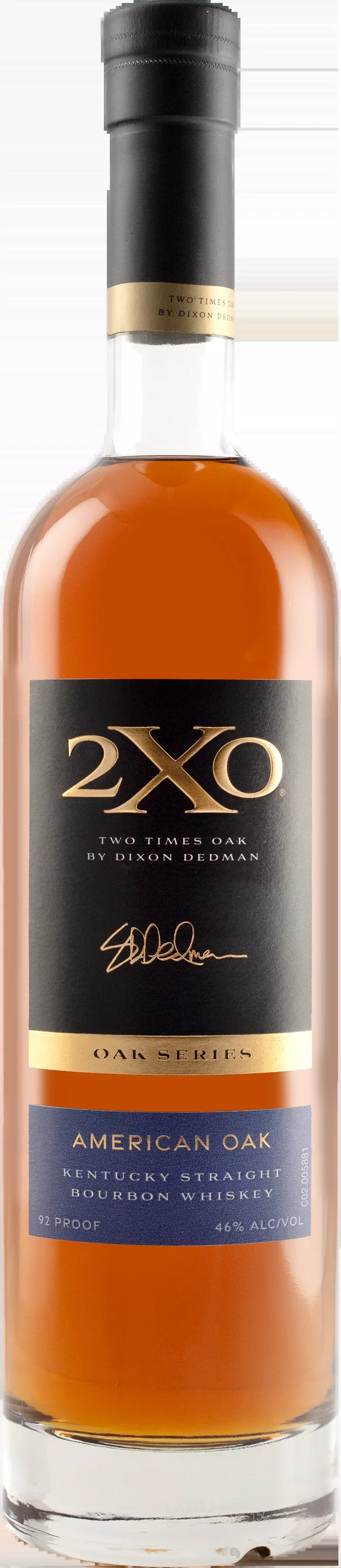 2XO Bourbon American Oak 750ML