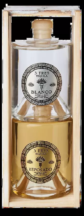 3-tres-blanco-reposado-tequila-stack-duo 3 Tres Blanco & Reposado Tequila Stack Duo