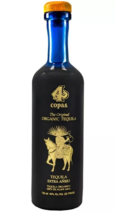 4-copas-extra-anejo-tequila-750ml 4 Copas Extra Anejo Tequila 750ml