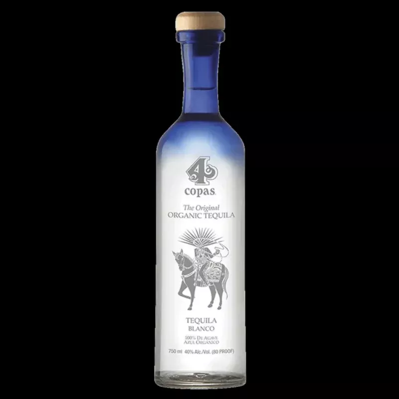 4-copas-organic-blanco-tequila-750ml 4 Copas Organic Blanco Tequila 750ml