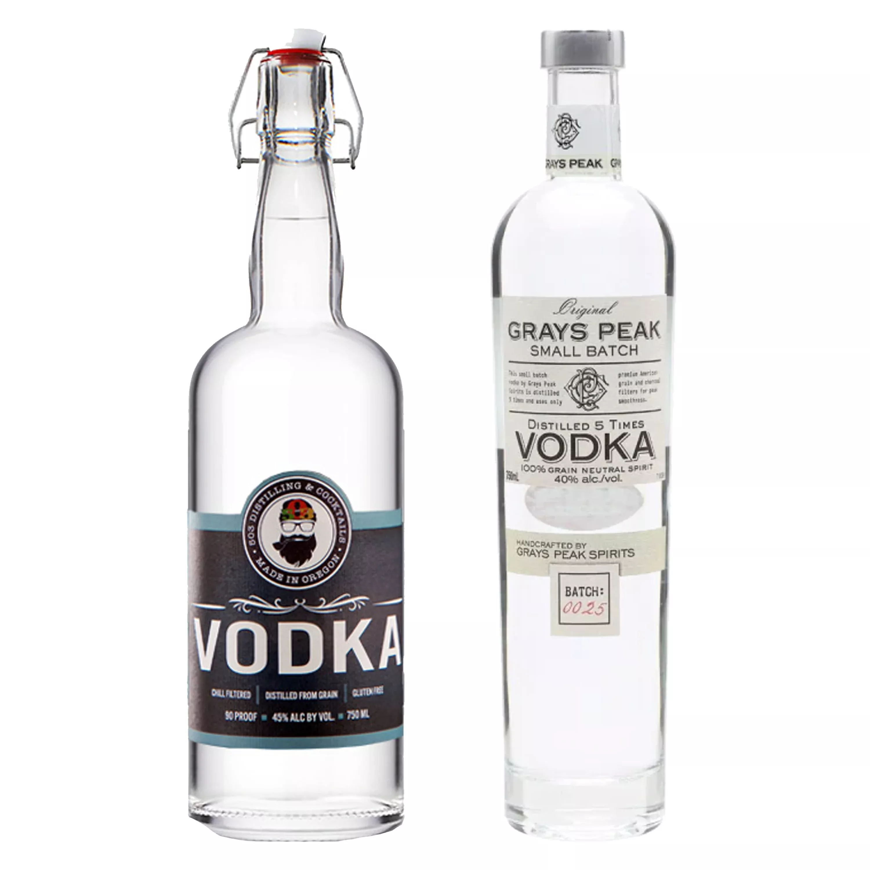 503 Distilling Vodka & Grays Peak Vodka Bundle