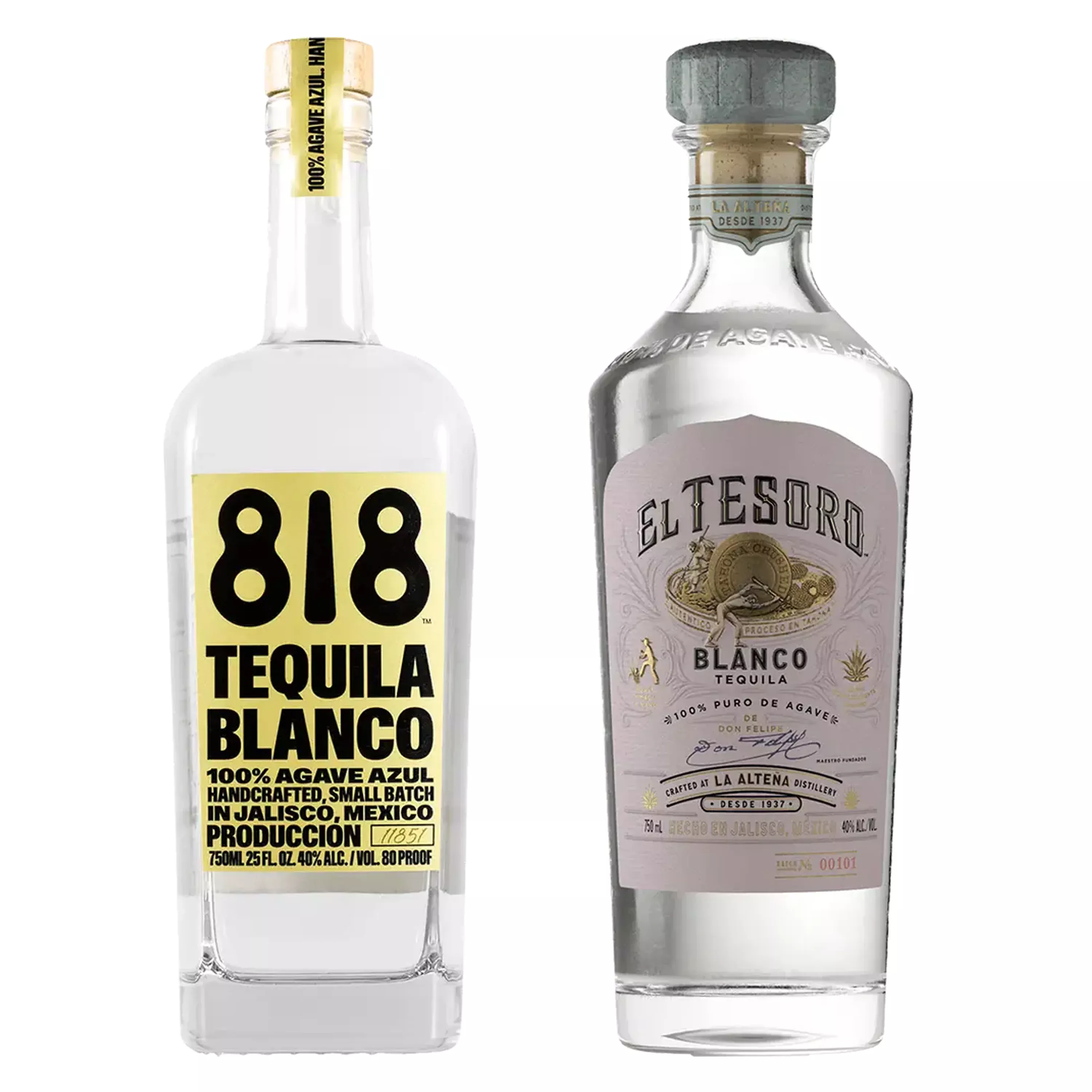 818-tequila-blanco-el-tesoro-tequila-blanco-bundle 818 Tequila Blanco & El Tesoro Tequila Blanco Bundle