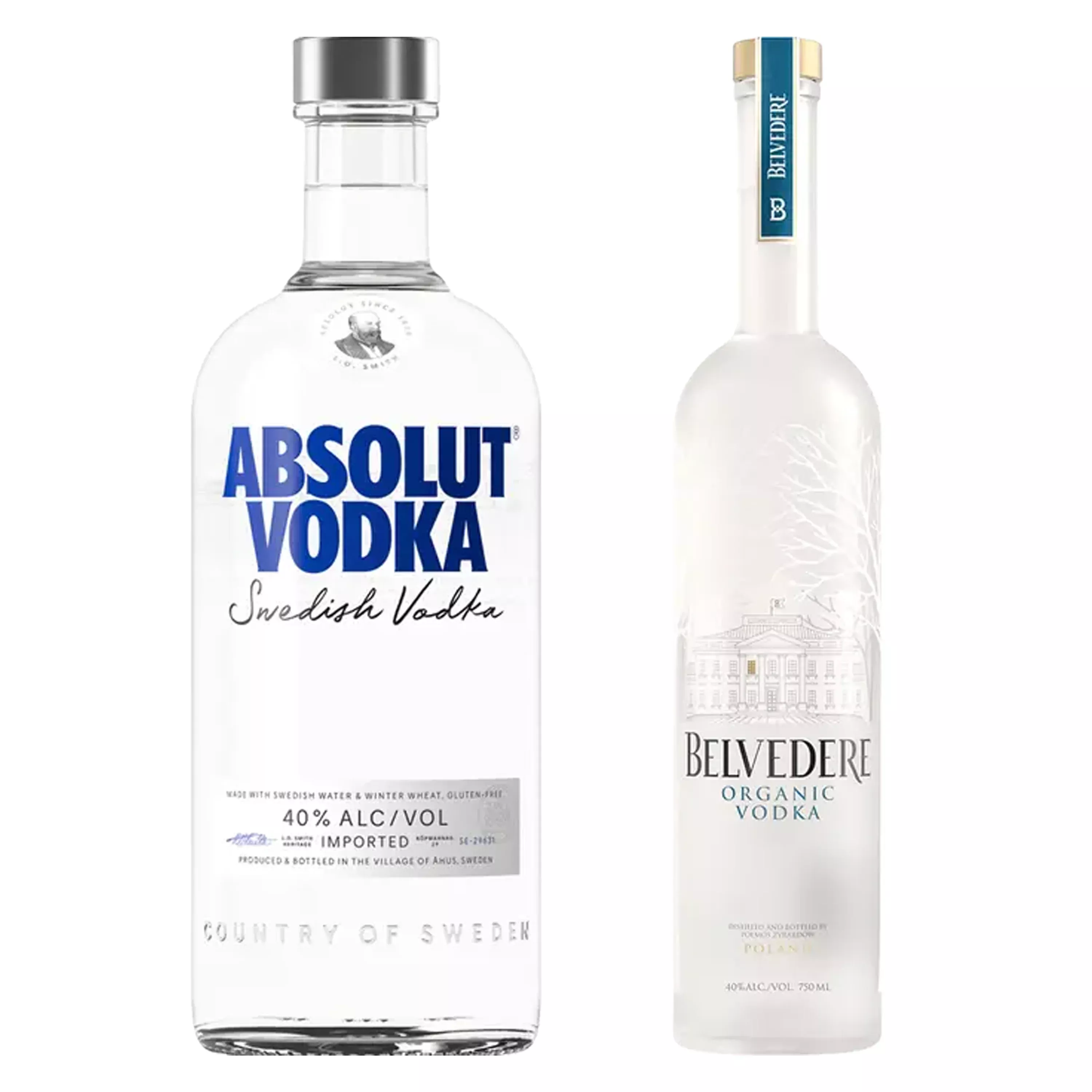 absolut-vodka-belvedere-vodka-organic-bundle Absolut Vodka & Belvedere Vodka Organic Bundle