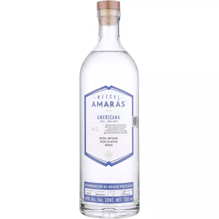 amaras-mezcal-artesanal-americana-joven-750ml Amaras Mezcal Artesanal Americana Joven 750mL