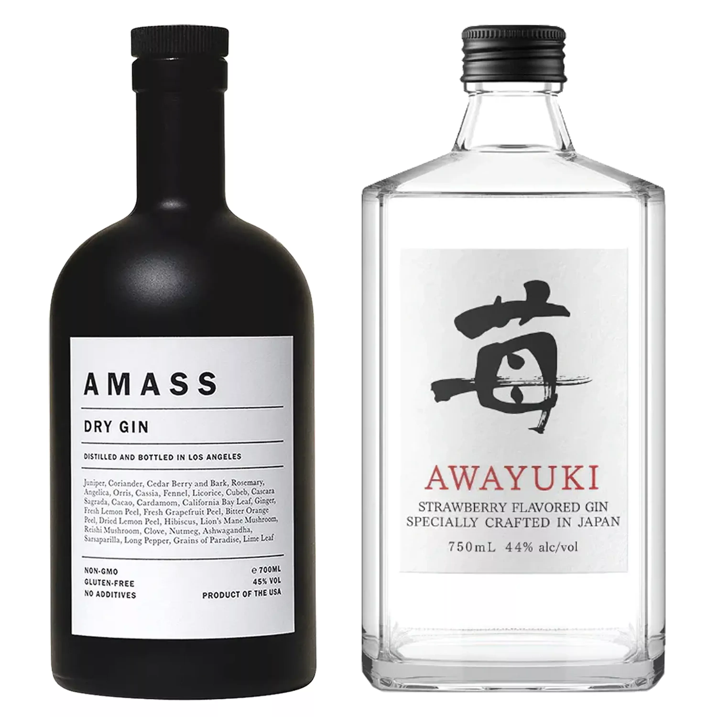 amass-dry-gin-los-angeles-awayuki-strawberry-flavored-gin-bundle Amass Dry Gin Los Angeles & Awayuki Strawberry Flavored Gin Bundle