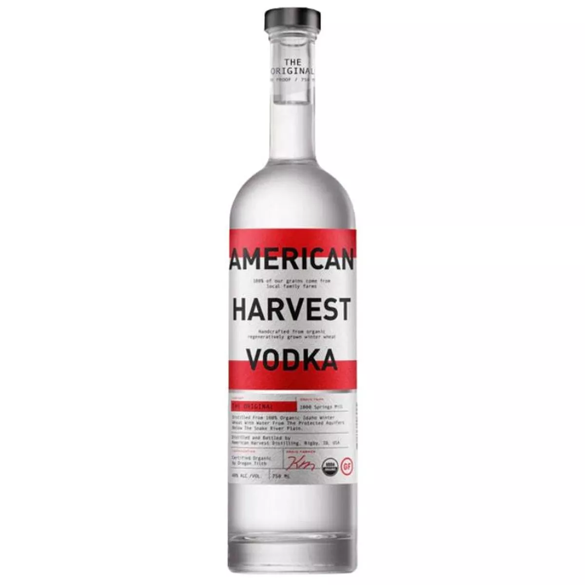 American Harvest Organic Vodka 750ml