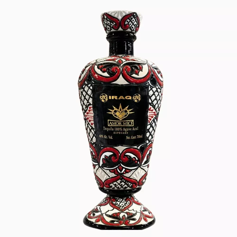 amor-mio-reposado-ceramic-tequila-fifa-world-cup-iraq-edition Amor Mio Reposado Ceramic Tequila FIFA World Cup Iraq Edition