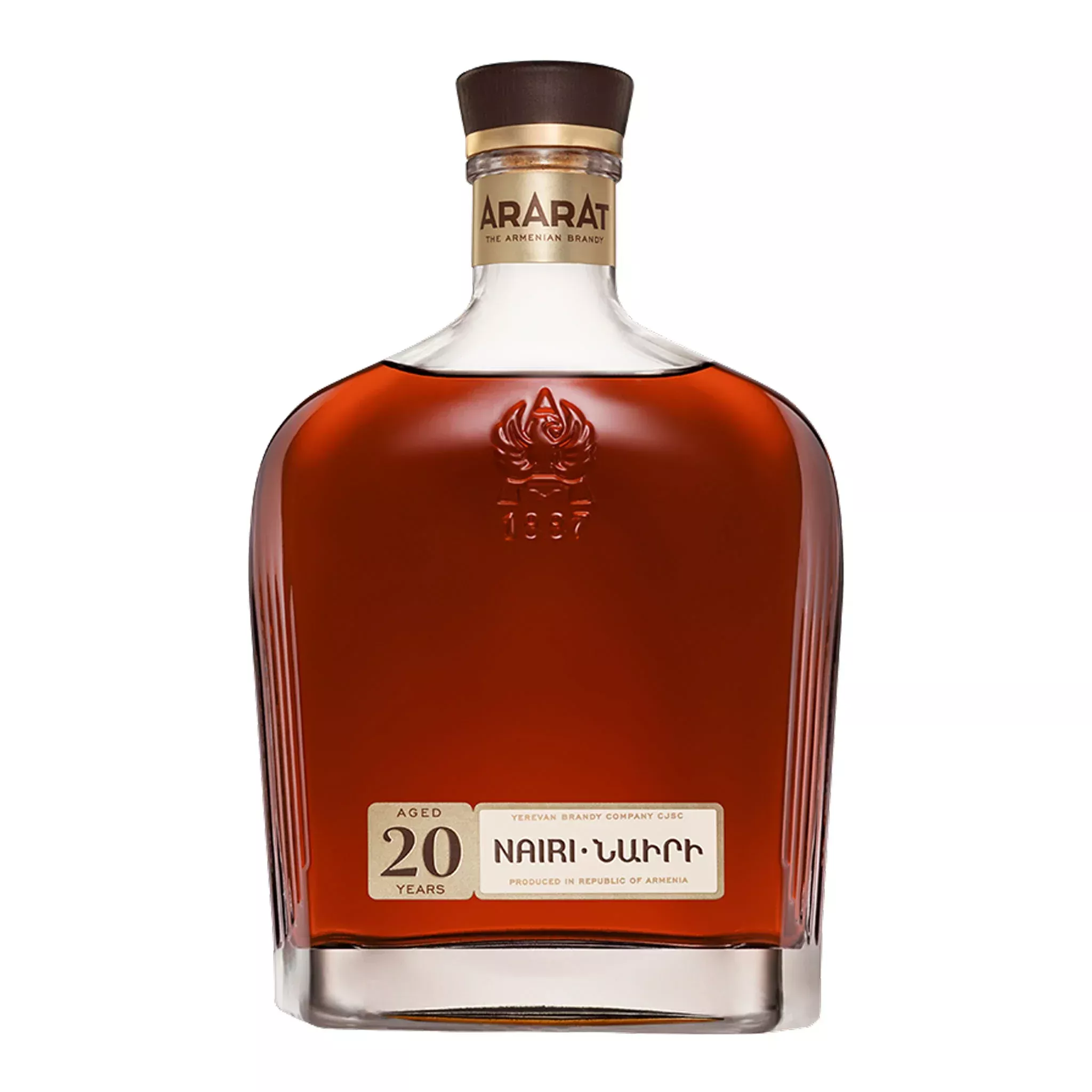 ararat-brandy-20-year-old-nairi-brandy-750ml Ararat Brandy 20 Year Old Nairi Brandy 750ml