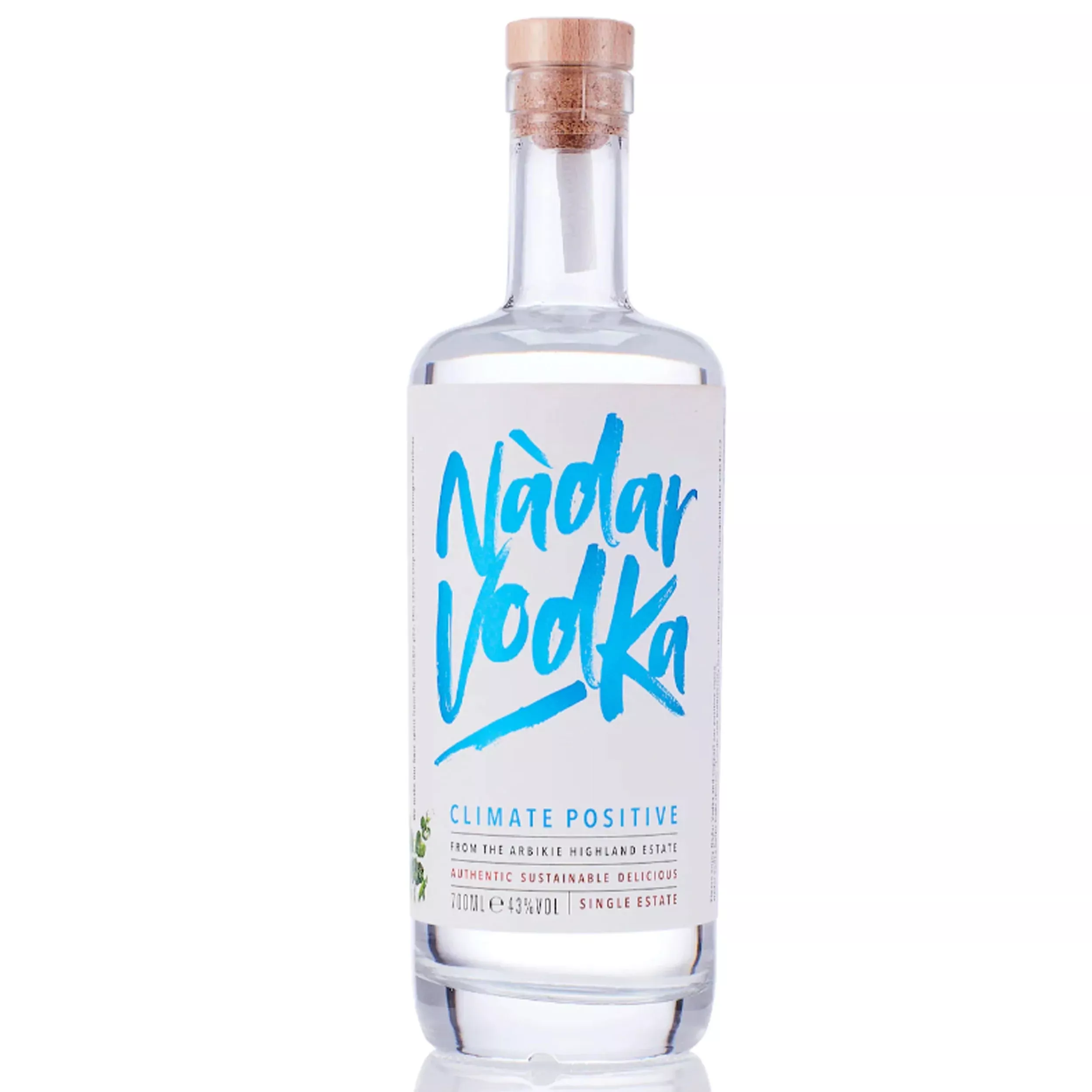 Arbikie Single Estate Nadar Vodka 86 Proof 750ml