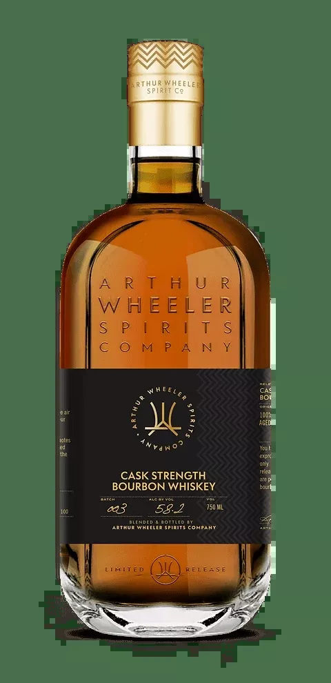 Arthur Wheeler Cask Strength Straight Bourbon Whiskey 750ml