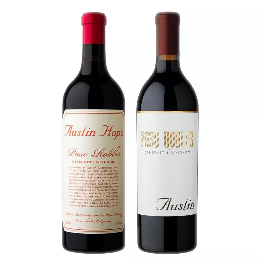 Austin Hope Paso Robles Cabernet Sauvignon & Austin Paso Robles Cabernet Sauvignon Bundle