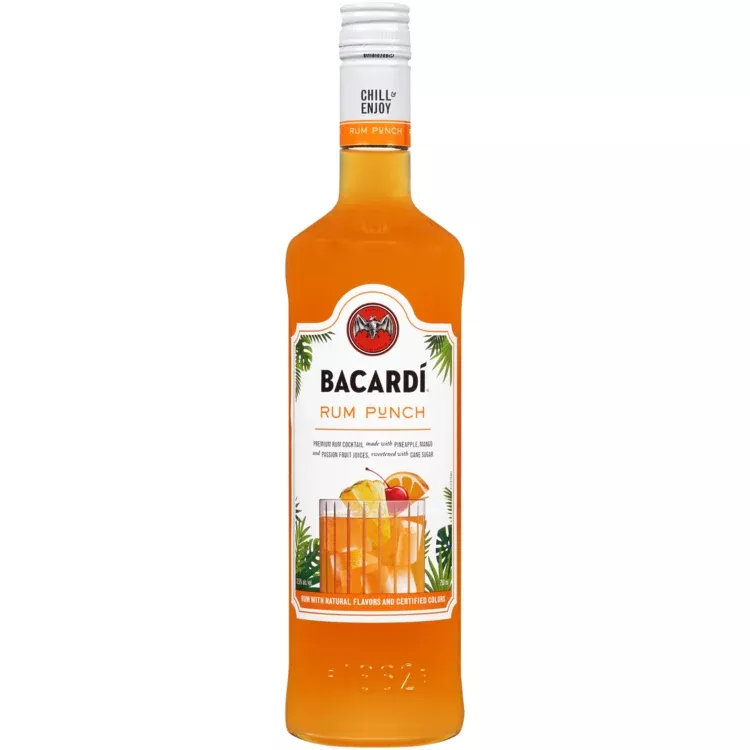 Bacardi Rum Punch Classic Cocktails 750mL