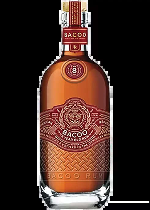 Bacoo 8 Year Old Dominican Rum 750ml