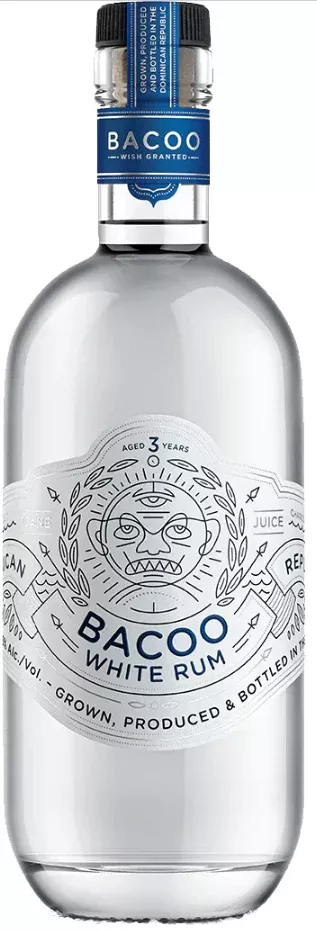 Bacoo Rum 3 Year Old White Rum 750ml