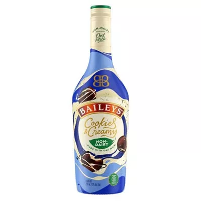 Baileys Cream Liqueur Cookie & Cream Non-Dairy Made With Oat Milk 34 750ML