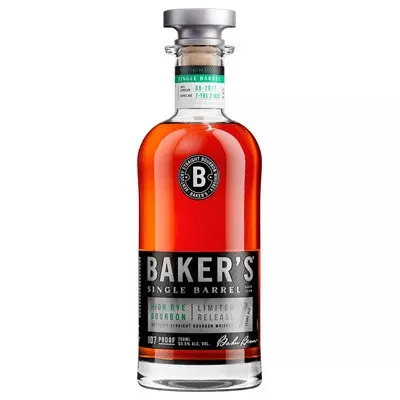 Baker'S Straight Bourbon Single Barrel High Rye Bourbon Limited Release 7 Yr 107 750ML