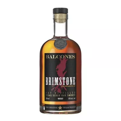 balcones-corn-whiskey-brimstone-texas-scrub-oak-smoked-pot-distilled-106-750ml Balcones Corn Whiskey Brimstone Texas Scrub Oak Smoked Pot Distilled 106 750ML
