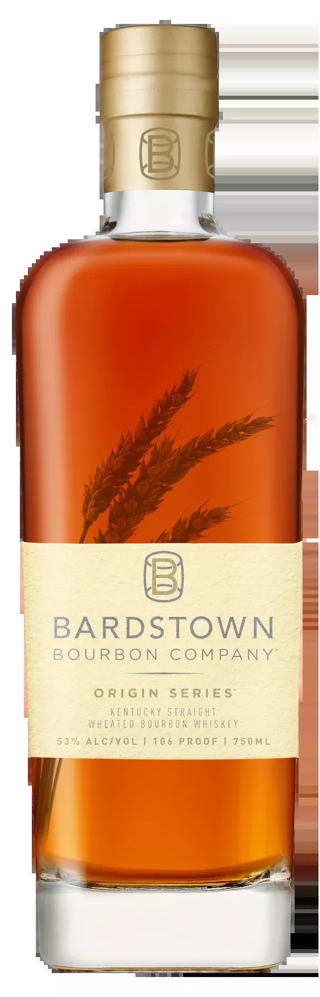 Bardstown Bourbon Company Origin Series 106 Proof Kentucky Straight Wheated Bourbon Whiskey 750ml