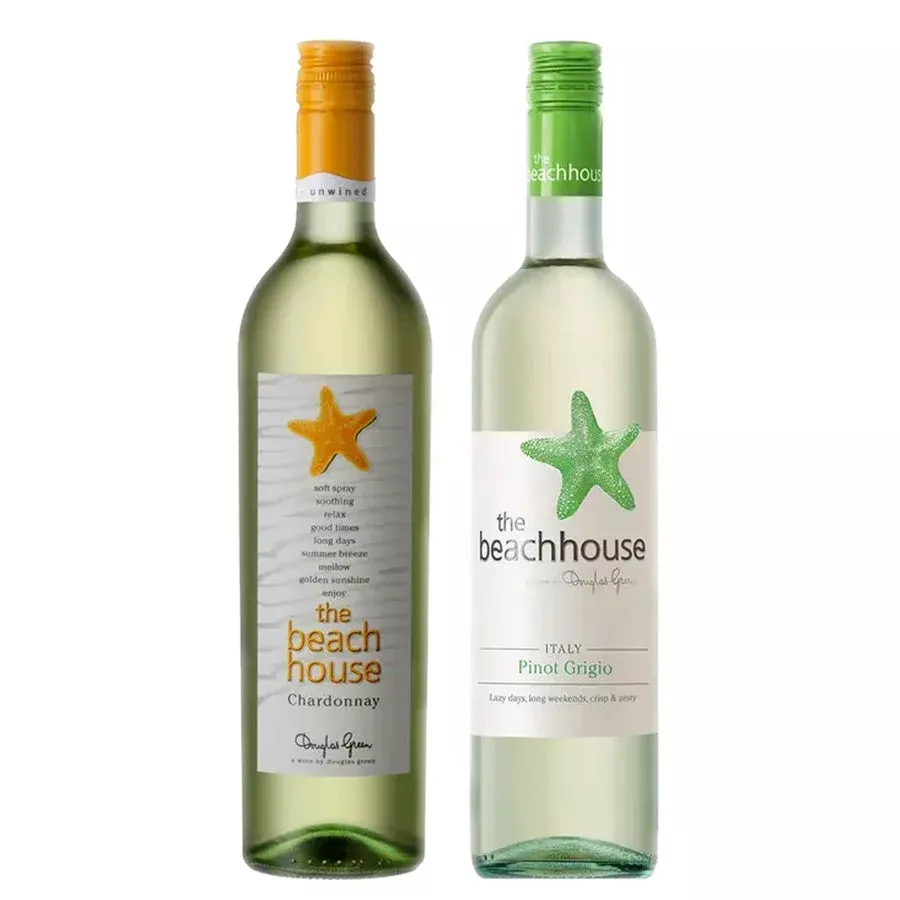 Beach House California Chardonnay & Beach House Pinot Grigio Bundle