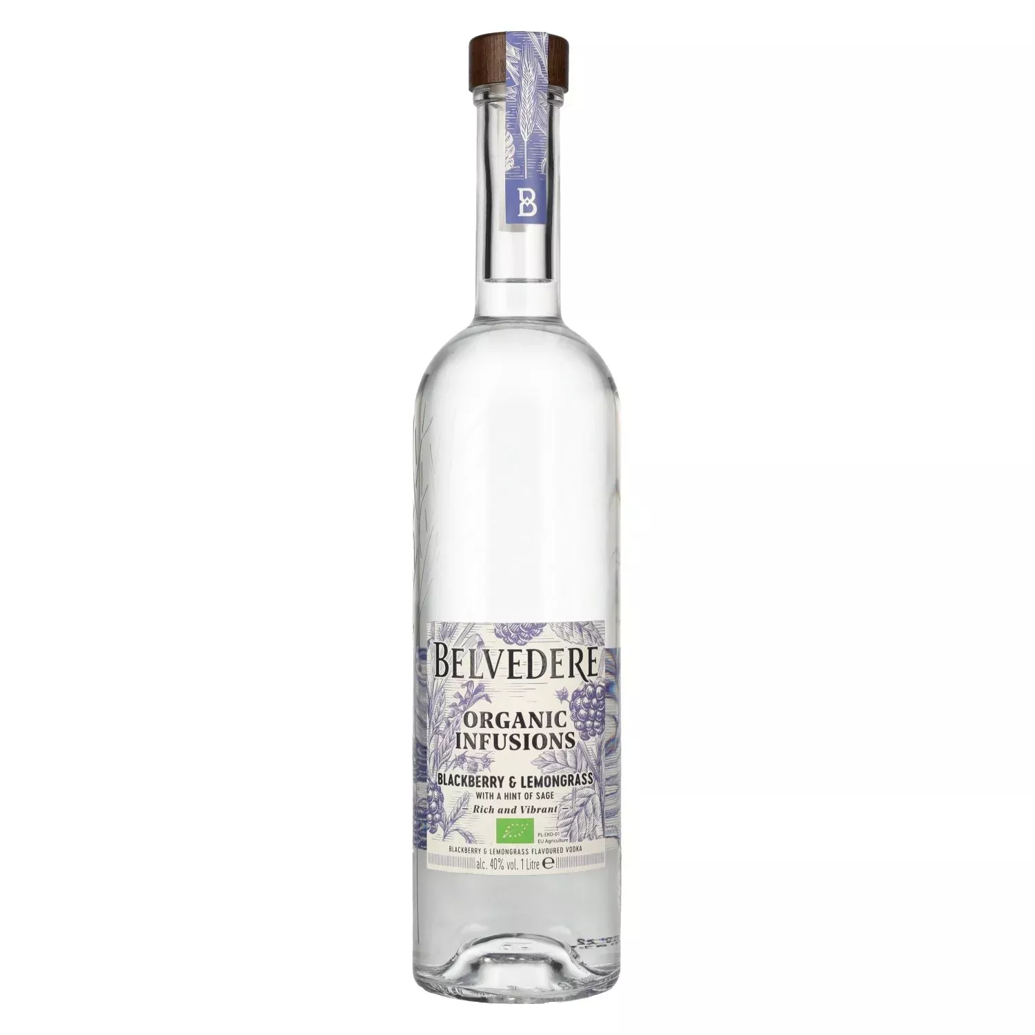 belvedere-organic-infusions-blackberry-lemongrass-vodka-1lt Belvedere Organic Infusions Blackberry & Lemongrass Vodka 1Lt
