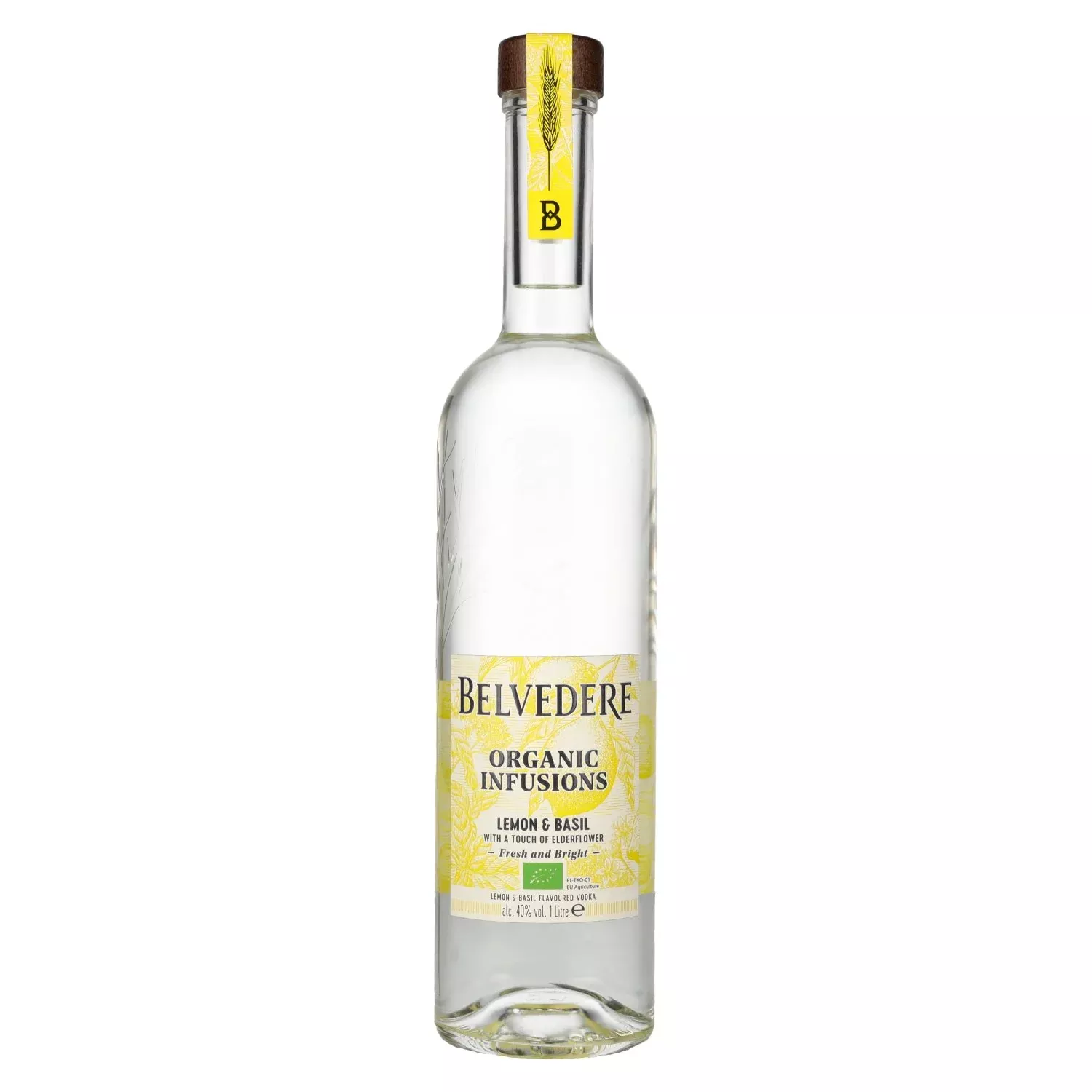 belvedere-organic-infusions-lemon-basil-vodka-1lt Belvedere Organic Infusions Lemon & Basil Vodka 1Lt
