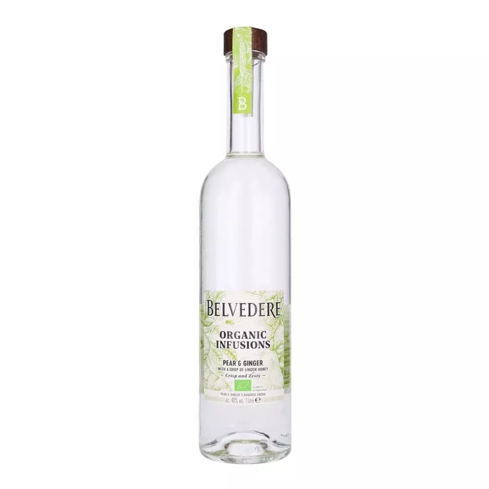 belvedere-organic-infusions-pear-ginger-vodka-1lt Belvedere Organic Infusions Pear & Ginger Vodka 1Lt