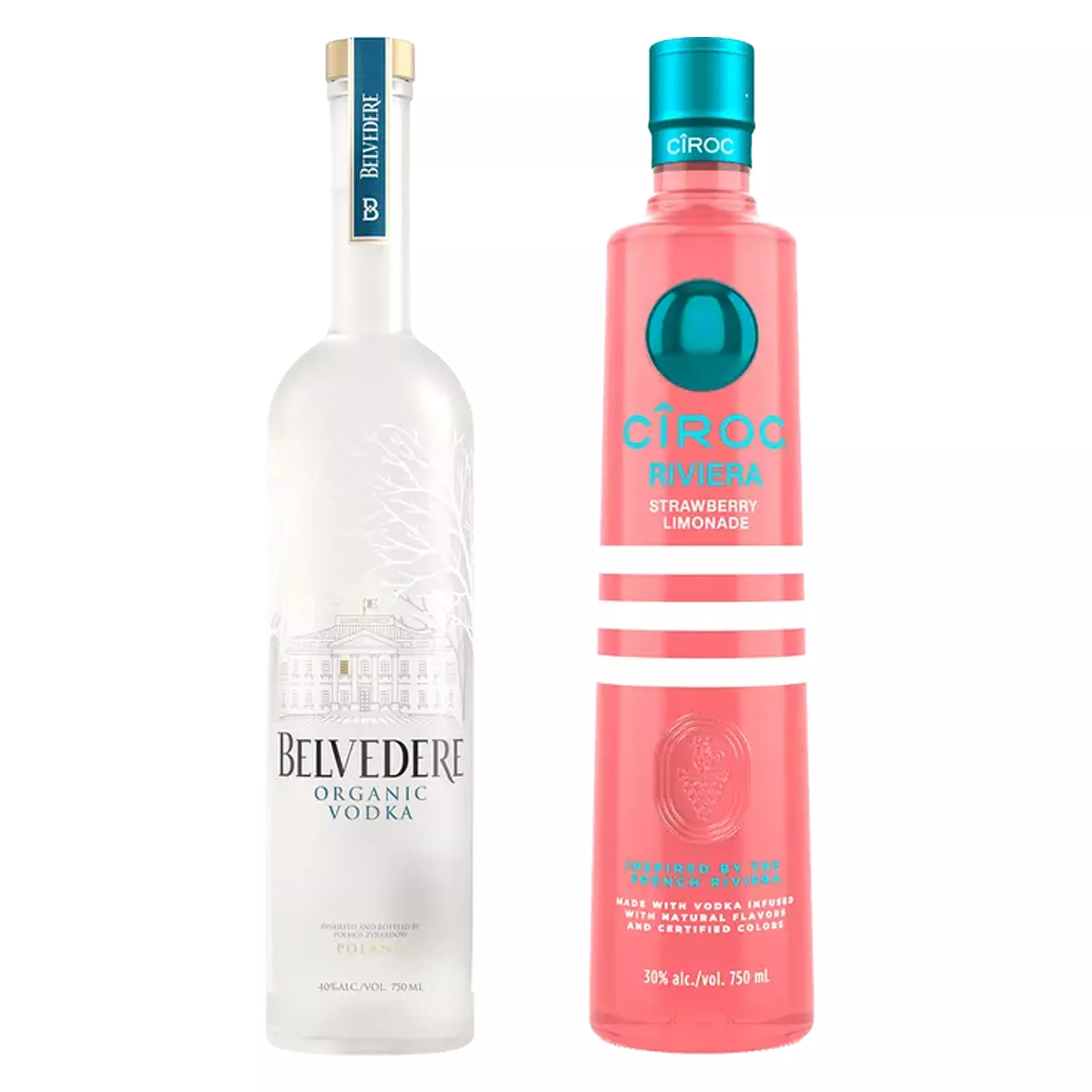 belvedere-vodka-organic-ciroc-riviera-strawberry-limonade-flavored-vodka-bundle Belvedere Vodka Organic & Ciroc Riviera Strawberry Limonade Flavored Vodka Bundle
