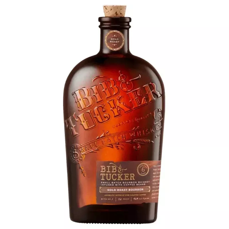 bib-tucker-6-years-old-gold-roast-small-batch-infused-with-coffee-beans-bourbon- Bib & Tucker 6 Years Old Gold Roast Small Batch Infused With Coffee Beans Bourbon Whiskey 750ml