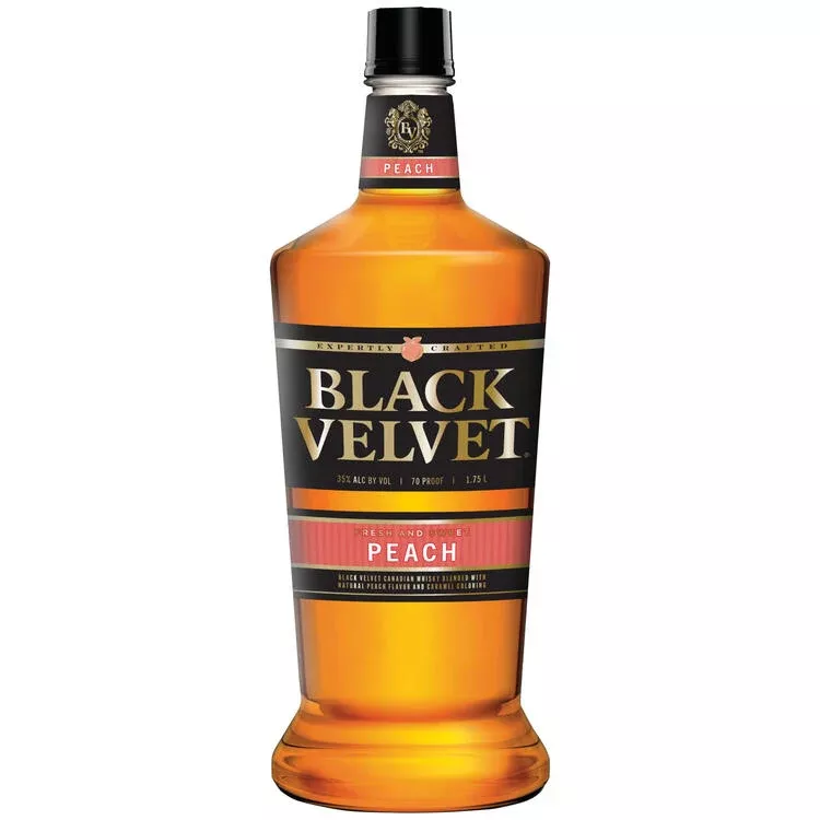 black-velvet-peach-flavored-whisky-1-75l Black Velvet Peach Flavored Whisky 1.75L