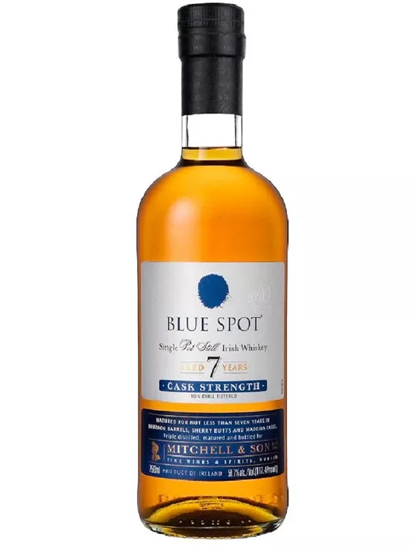 blue-spot-single-pot-still-irish-whiskey-cask-strength-7-yr-116-8-750ml Blue Spot Single Pot Still Irish Whiskey Cask Strength 7 Yr 116.8 750ML