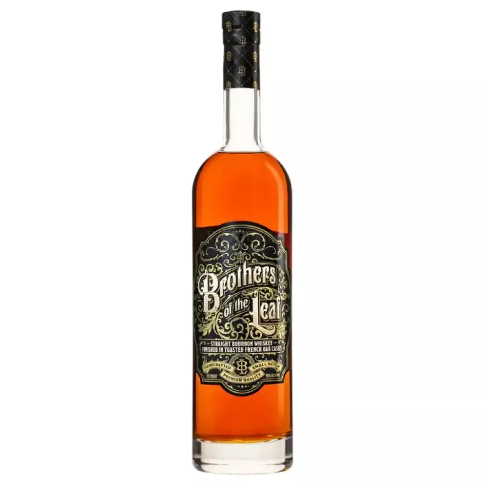 brothers-leaf-straight-bourbon-whiskey-finished-in-toasted-french-oak-casks-750m Brothers of the Leaf Straight Bourbon Whiskey Finished in Toasted French Oak Casks 750mL