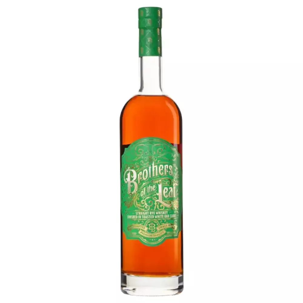 Brothers of the Leaf Straight Rye Whiskey Finished in Toasted White Oak Casks