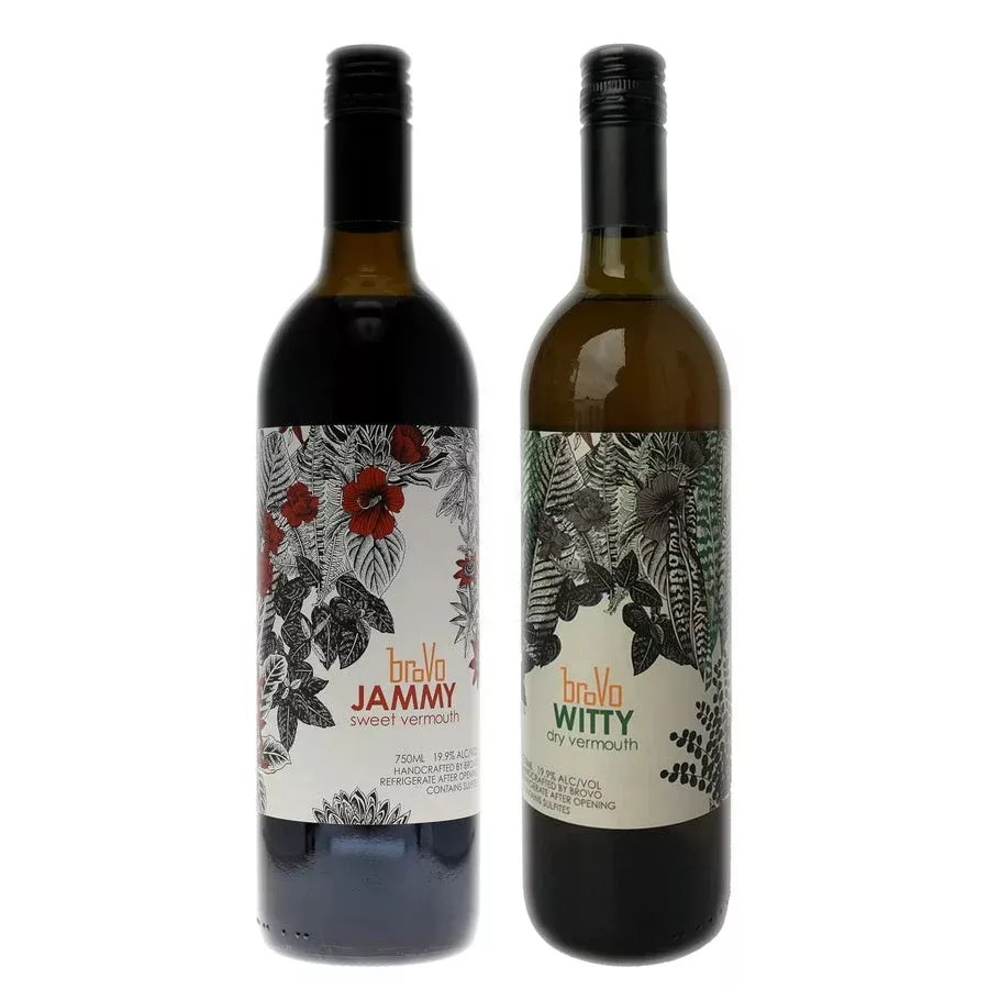 brovo-vermouth-jammy-sweet-red-brovo-vermouth-witty-dry-white-bundle Brovo Vermouth Jammy Sweet Red & Brovo Vermouth Witty Dry White Bundle
